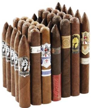 AJ Fernandez Chosen One 35 cigars sampler. Free shipping!