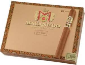 Macanudo Gold Shakespeare cigars made in Dominican Republic. Box of 25. Free shipping!