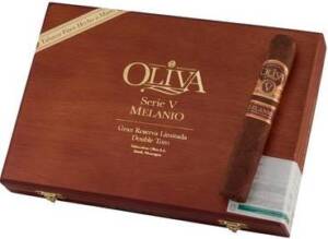 Oliva Serie V Melanio Double Toro cigars made in Nicaragua. Box of 10. Free shipping!