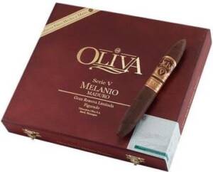 Oliva Serie V Melanio Maduro Figurando cigars made in Nicaragua. Box of 10. Free shipping!