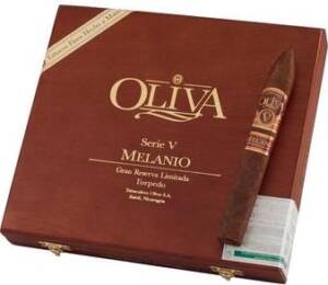 Oliva Serie V Melanio Torpedo cigars made in Nicaragua. Box of 10. Free shipping!