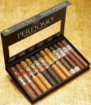 Perdomo Connoisseur Collection Award Winning 24 cigars sampler. Free shipping!