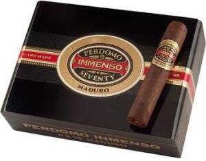 Perdomo Inmenso Seventy Maduro Toro cigars made in Nicaragua. Box of 16. Free shipping!