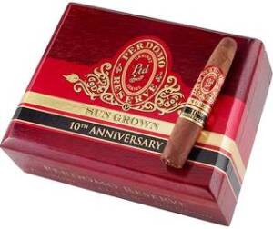 Perdomo Reserve 10th Anniversary Sun-Grown Figurando cigars made in Nicaragua. Box of 25. Ships Free