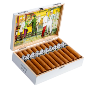 Aladino Connecticut Robusto cigars made in Honduras. Box of 20. Free shipping!