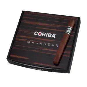 Cohiba Macassar Double Corona cigars made in Dominican Republic. Box of 10. Free shipping!