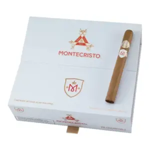 Montecristo M Churchill cigars made in Nicaragua. Box of 20. Free shipping!