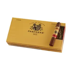 Partagas Robusto cigars made in Dominican Republic. Box of 25. Free shipping!